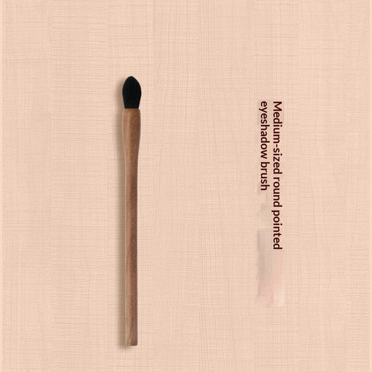 Set de Brochas de Maquillaje Vintage Nogal Negro - Cerdas Suaves - Image 17