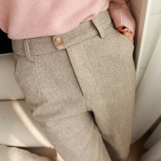 Pantalón Casual de Cintura Alta y Talle Slim - Image 12