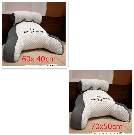 Cojín de Apoyo Lumbar Triangular - Almohada de Lectura y Respaldo para Sofá, Cama y Oficina - Image 60