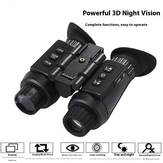 Gafas de Visión Nocturna Estilo Casco para Montaje en Cabeza - Image 3
