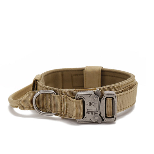 Collar Táctico Resistente de Nylon para Perros Medianos y Grandes Ajustable para Exterior - Image 5