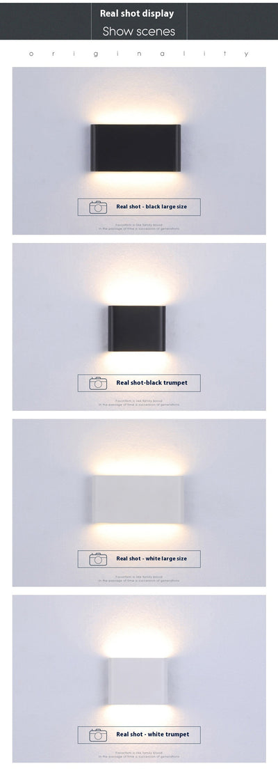 Lámpara LED Rectangular para Exterior - Pared, Patio y Jardín - Image 10