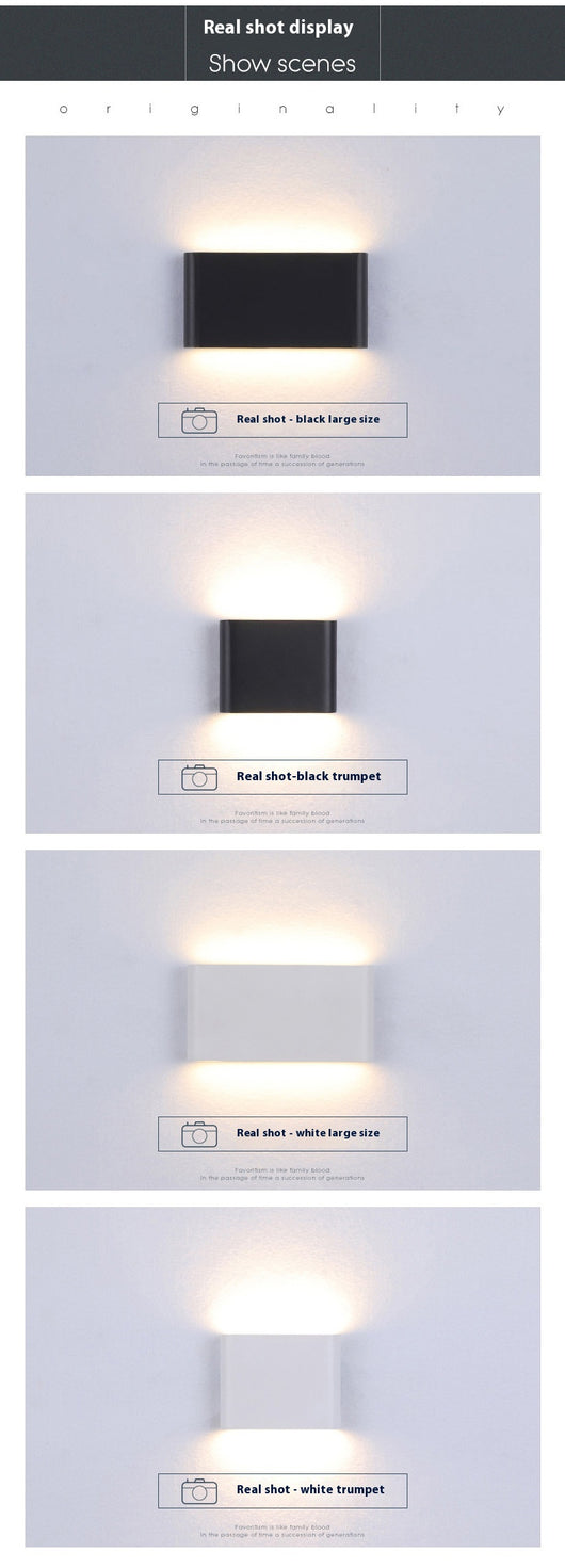 Lámpara LED Rectangular para Exterior - Pared, Patio y Jardín - Image 10