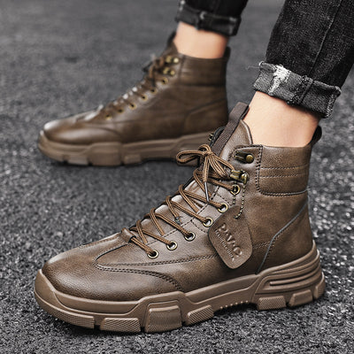 Botas de Trabajo Altas para Hombre - Estilo Robusto y Versátil - Image 5