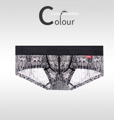 Bóxer Tipo Brief Estampado Leopardo Ultra Delgado para Hombre - Image 16