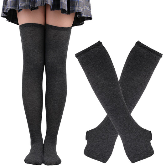 Conjunto de Calcetines y Guantes Festivos Trébol Poliéster - Image 2