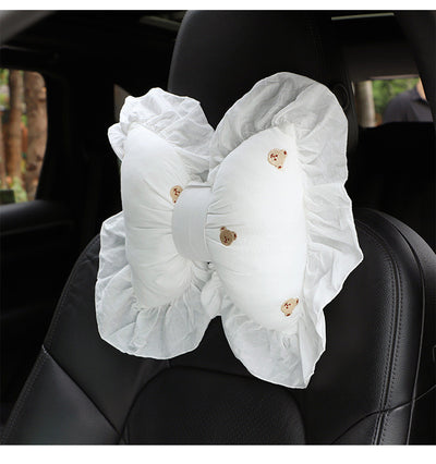Cojín de Seda Helada Love Bear para Auto - Pieza Única - Image 6