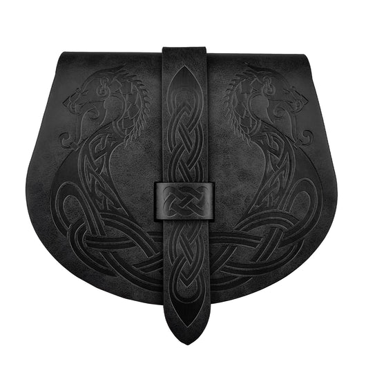 Bolsa de Bandolera Medieval con Patrón Retro Barcos - Image 5