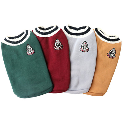 Chaleco Tejido Cuello V para Mascotas - Abrigo Otoño e Invierno - Image 9