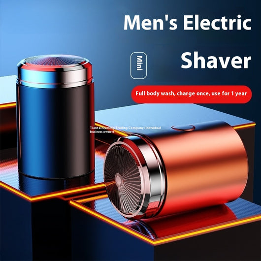 Afeitadora Eléctrica Portátil para Hombre - Totalmente Lavable y de Rápida Limpieza