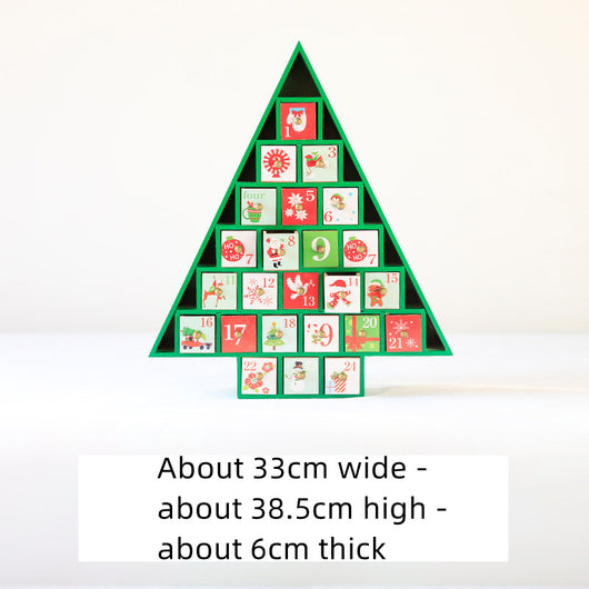 Calendario Navideño de Madera - Decoración Festiva - Image 46