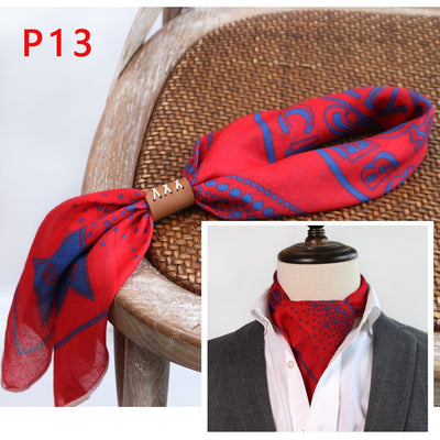 Bufanda de Seda Fina para Hombre - Accesorio Versátil Youth - Image 15