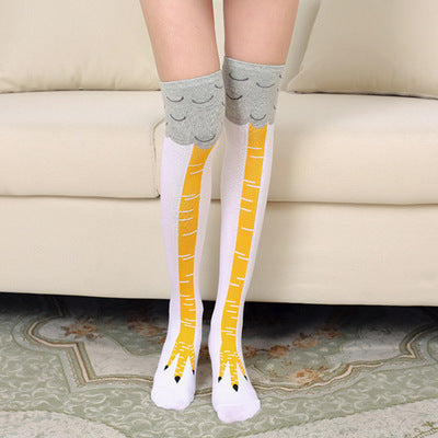 Calcetines Divertidos de Gallina para Primavera y Otoño - Image 6