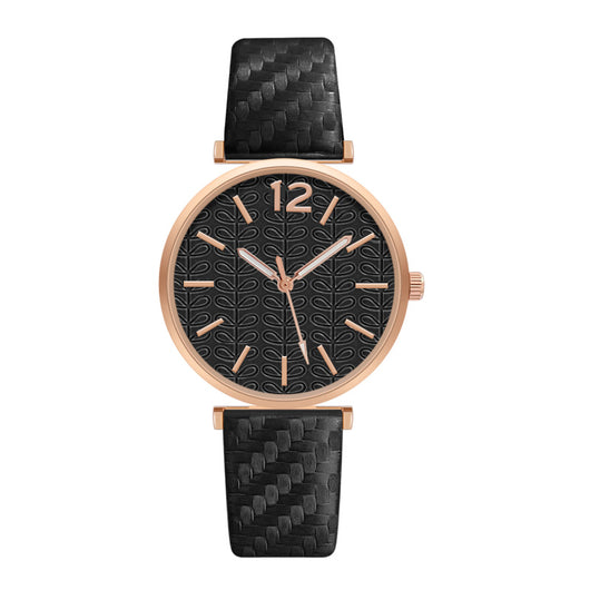 Reloj de Pulsera Dorado para Mujer con Agujas de Acupuntura - Cuarzo Elegante y Casual - Image 3
