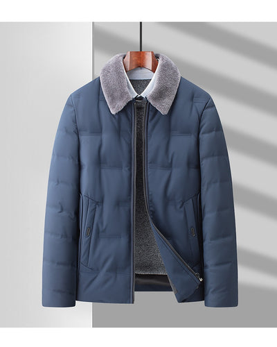 Blazer Ejecutivo de Lana con Solapa Desmontable - Image 10