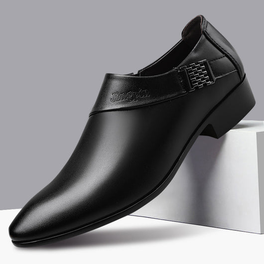 Zapatos Formales de Cuero con Cierre Elástico para Hombre - Image 11