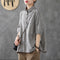 Camisa Cuadriculada Oversize Vintage con Detalles de Encaje