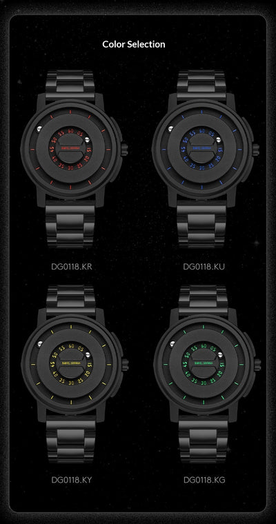 Reloj Deportivo Magnético para Hombre con Banda de Acero y Tecnología de Levitación - Image 26