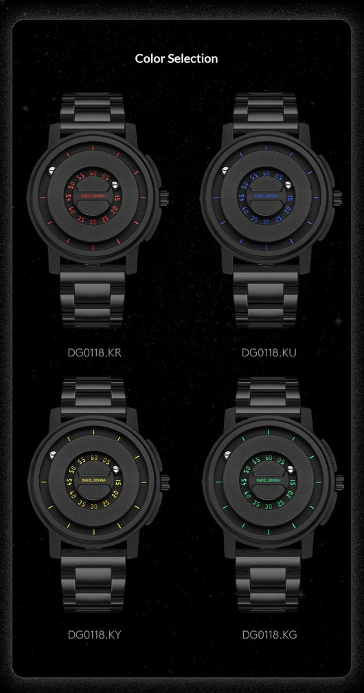 Reloj Deportivo Magnético para Hombre con Banda de Acero y Tecnología de Levitación - Image 26