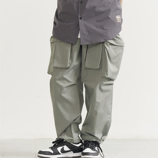Pantalones Cargo Funcionales con Cinturón para Hombre - Múltiples Bolsillos