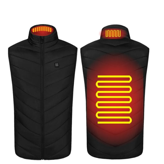Chaleco Calefactor Eléctrico USB Recargable - Ropa Térmica Lavable - Image 7