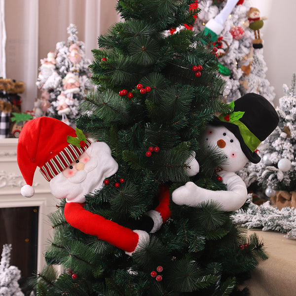 Adorno Navideño Muñeco de Nieve - Estrella para Punta del Árbol
