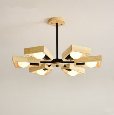 Lámpara Colgante de Madera para Dormitorio - Image 10