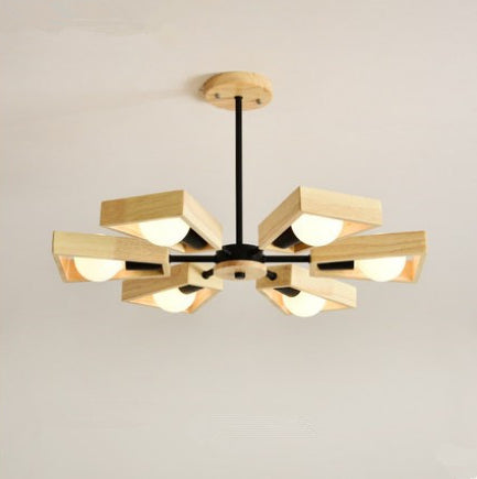Lámpara Colgante de Madera para Dormitorio - Image 10