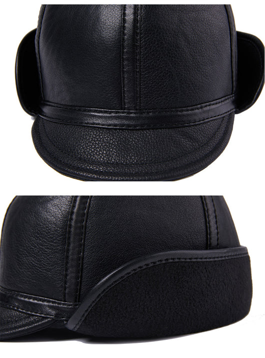 Gorro de Invierno en Piel de Borrego con Forro Térmico para Hombre - Image 13