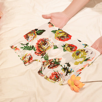 Calzoncillos Hombre Seda de Hielo Estampados sin Costuras Verano - Image 8