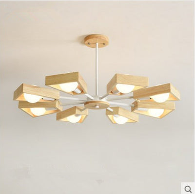 Lámpara Colgante de Madera para Dormitorio - Image 11