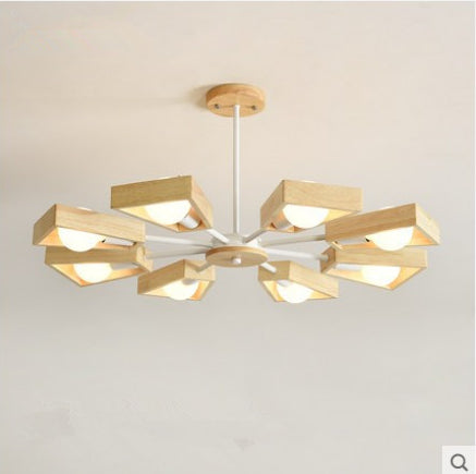 Lámpara Colgante de Madera para Dormitorio - Image 11