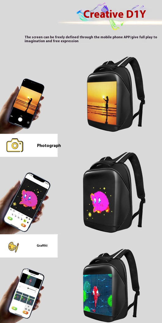 Mochila Publicitaria con Pantalla LED Inteligente - Image 12