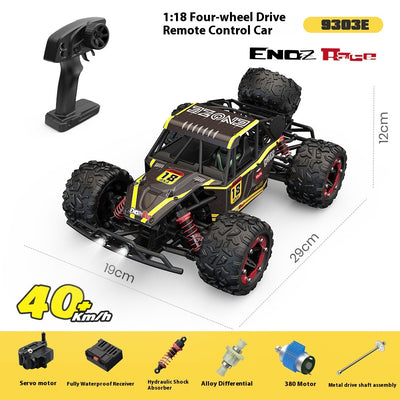 Auto Control Remoto 4x4 Todoterreno de Alta Velocidad con Ruedas Grandes - Image 11