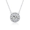 Colar Feminino de Prata 925 com Pingente Luxo Leve Banhado a Prata
