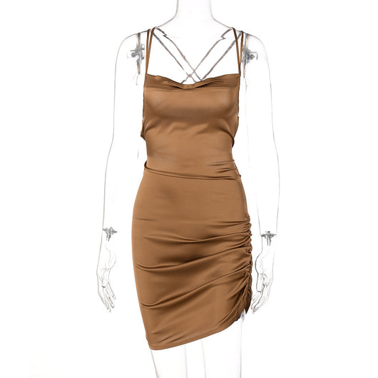 Vestido Tipo Peto Europeo Americano Elegante - Image 19