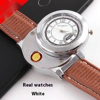 Encendedor Inteligente USB Tipo Reloj de Pulsera para Hombre - Image 7