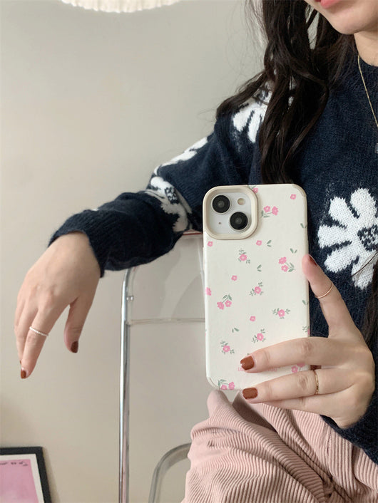 Funda Floral para Celular Resistente a Caídas - Image 16