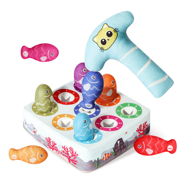 Juguete Interactivo de Pez Felpa para Gatos