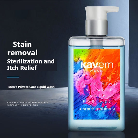 Limpiador Íntimo Masculino con Verbena - Alivio Anti-Picazón y Antibacteriano