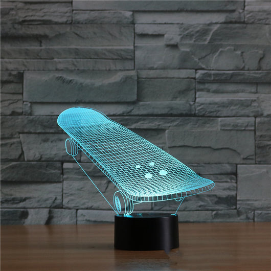 Patineta con Luces LED Táctiles Multicolor - Image 2