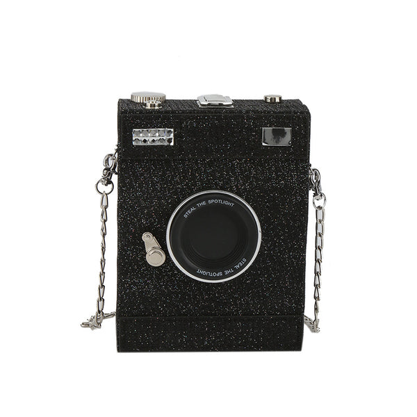 Bolso Bandolera Retro con Cadena para Mujer - Image 8