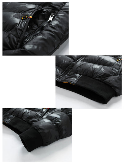 Chaqueta Casual Reversible para Hombre - Estilo Coreano de Algodón - Image 14