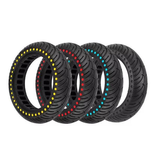 Llanta Antipinchazos M365 85x2 con Estructura de Panal y Absorción de Impactos