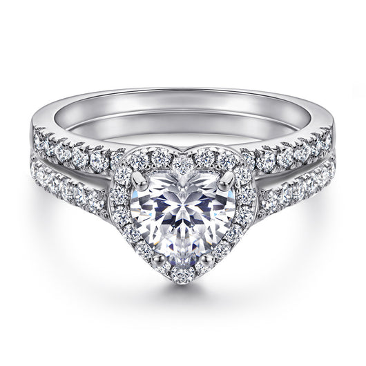 Anillo de Plata 925 Corazón Amor - Diseño Europeo y Americano para Mujer - Image 8