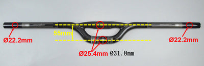 Manillar de Carbono Completo para Bicicleta - Image 2