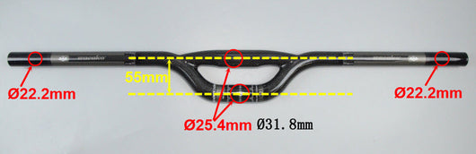 Manillar de Carbono Completo para Bicicleta - Image 2
