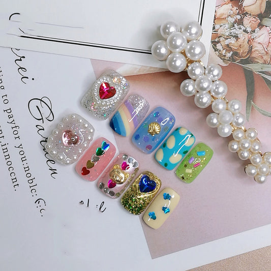 Uñas Postizas Personalizadas - Diseño Profesional Acabado Perfecto