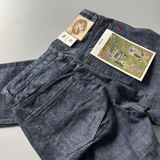 Pantalones Rectos Largos Retro Americano para Hombre - Image 8