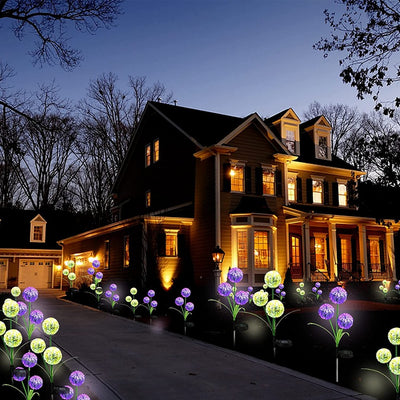 Lámpara Solar Decorativa Diente de León para Jardín - Image 10